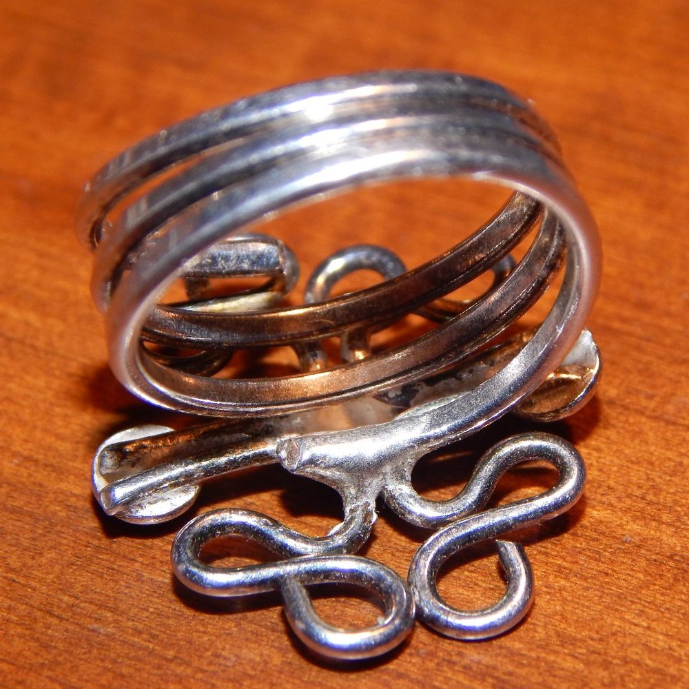 <3 Your Choice Unique Silver Rings <3 - Picture 5 of 15